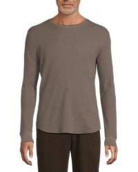 Vince - Ribbed T-Shirt - Lyst