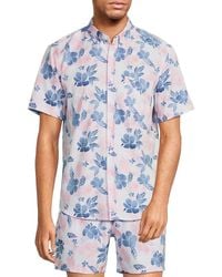 Vintage Summer - Floral Short Sleeve Shirt - Lyst