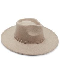 Frye - Solid Fedora Hat - Lyst