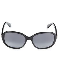 Kate Spade - Izabella 55mm Rectangle Sunglasses - Lyst