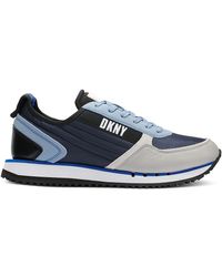 DKNY - Logo Running Sneakers - Lyst