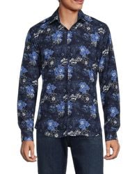 Jared Lang - 'Floral Cotton Button Down Shirt - Lyst