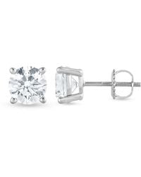 Badgley Mischka - 14K & 2.5 Tcw Lab-Grown Diamond Stud Earrings - Lyst
