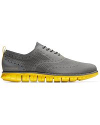 cole haan grey and yellow