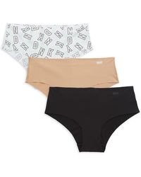 DKNY - 3-pack Seamless Hipster Panties - Lyst