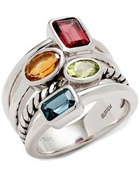 Effy ENY - Sterling Silver & Multi Stone Ring - Lyst