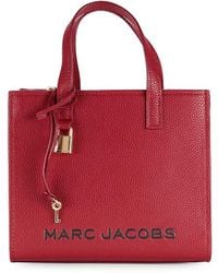 Marc Jacobs - Mini Grind Leather Tote Bag - Lyst