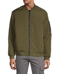 american stitch patches bomber jacket
