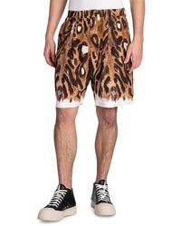 Marni - Leopard Print Bermuda Shorts - Lyst