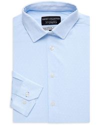 Report Collection - Slim Fit Graph Check Dress Shirt - Lyst