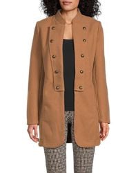 Tommy Hilfiger - Mandarin Collar Open Front Jacket - Lyst