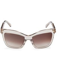Bally - 56mm Butterfly Sunglasses - Lyst