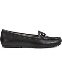 Aerosoles Day Drive Faux Leather Loafers - Black