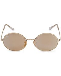 Ray-Ban - Rb1970 54mm Oval 1970 Mirror Evolve Sunglasses - Lyst