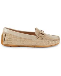 Saks Fifth Avenue - Leather Bit Loafers - Lyst