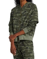 Electric and Rose - Zepplin Zip-up Camouflage Hoodie - Lyst