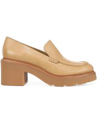 Vince - Rowe 65mm Leather Loafer Pumps - Lyst