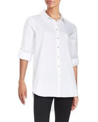 Calvin Klein - Button-front Shirt - Lyst