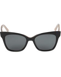 Ted Baker 53mm Cat Eye Sunglasses - Black