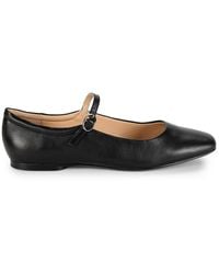 Saks Fifth Avenue - Emma Leather Ballet Flats - Lyst