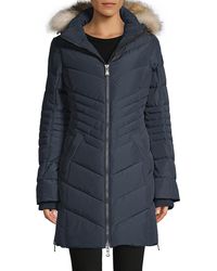 $400 PAJAR CANADA Parka Girls 10-12 Navy Blue AVA Real Fur Trim Hooded Coat Down $400 PAJAR CANADA Parka Girls 10-12 Navy Blue AVA Real Fur Trim Hooded Coat Down