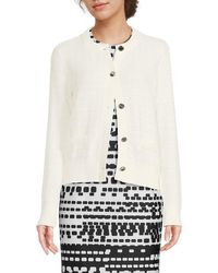 Calvin Klein - Ribbed Cardigan - Lyst