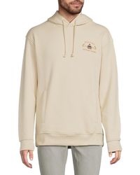 Scotch & Soda - Logo Cotton-Blend Relaxed-Fit Hoodie - Lyst