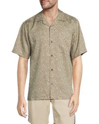 Theory - Floral Camp Shirt - Lyst