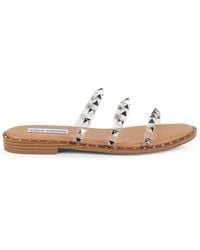 steve madden studded flat sandals