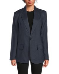 A.L.C. - A. L.C. Arlo Linen Blazer - Lyst
