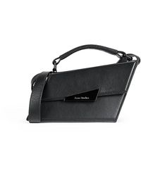 Acne Studios - Mini Distortion Leather Crossbody Bag - Lyst