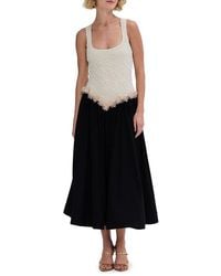 PATBO - Papillon Jacquard Midi-Dress - Lyst