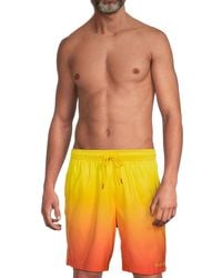 Calvin Klein - Ombré Drawstring Swim Shorts - Lyst