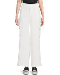 French Connection - Flat Front Combat Trousers - Lyst