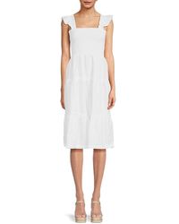 Saks fifth hotsell avenue white dresses