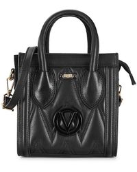 Valentino By Mario Valentino - Evad Quilted Leather Crossbody Bag - Lyst