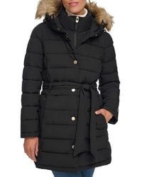 Tommy Hilfiger - Belted Puffer Jacket - Lyst