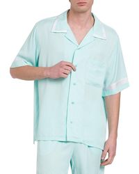 BLUE SKY INN - Logo-Embroidered Camp Shirt - Lyst