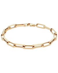 Saks Fifth Avenue - 14K Oval Link Bracelet - Lyst