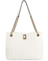 Karl Lagerfeld - Lafayette Quilted Leather Tote - Lyst