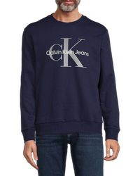 Calvin Klein Logo Sweatshirt - Blue