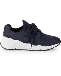 pure navy sneakers