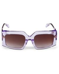 Just Cavalli - 54Mm Rectangle Sunglasses - Lyst