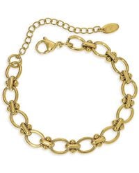 Eye Candy LA - Luxe Ximena Goldtone Chain Link Bracelet - Lyst