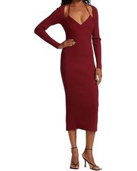Jonathan Simkhai Cotton Alisa Midi Fringe Dress - Lyst