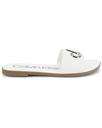 Calvin Klein Flats and flat shoes for Women | Online Sale up to 68% off |  Lyst