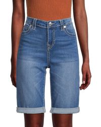 True Religion Denim Short Overall in 