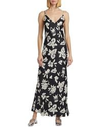 Rag & Bone - Larissa Floral Silk-Blend Maxi Dress - Lyst