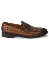 bruno magli fermo leather loafer