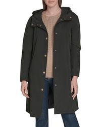 Tommy Hilfiger - Hooded Rain Coat - Lyst